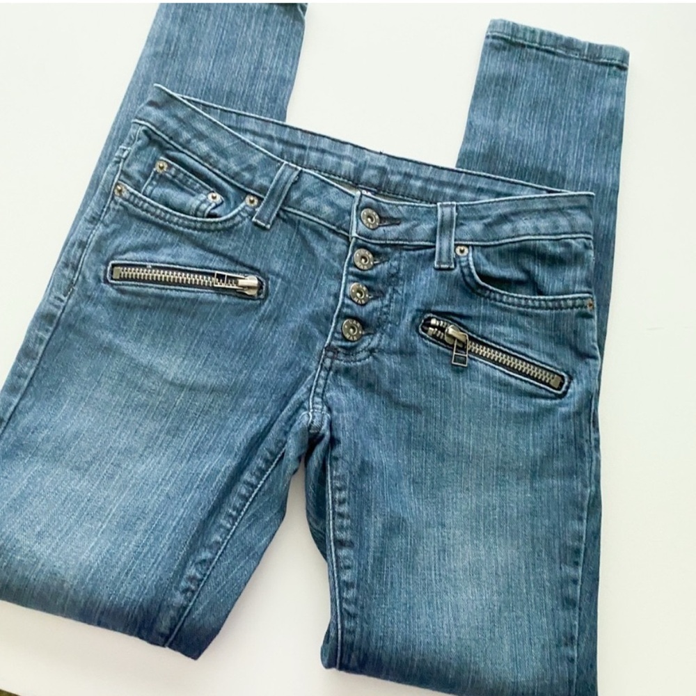 Carmar Moto style skinny jeans